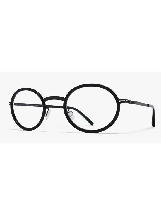 25FW 마이키타 안경 BERTHOLD 909 A6 BLACK BLACK CLEAR - MYKITA