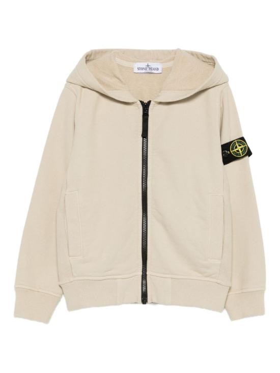 25FW [키즈] 스톤 아일랜드 니트/스웻셔츠 K2S166100003 S0A20V0099 Beige - STONE ISLAND