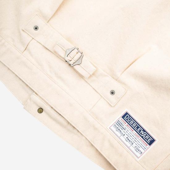  DUBBLEWARE 데님 자켓 Dubbleware Type Ii 데님 재킷 Ecru - OTHER BRANDS