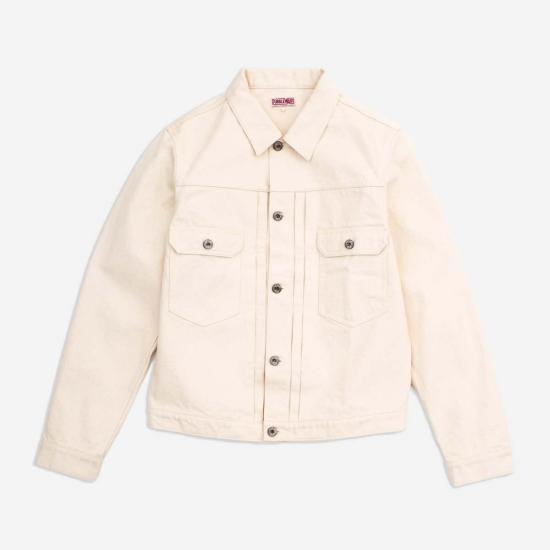  더블웨어 데님 자켓 Dubbleware Type Ii 데님 재킷 Ecru