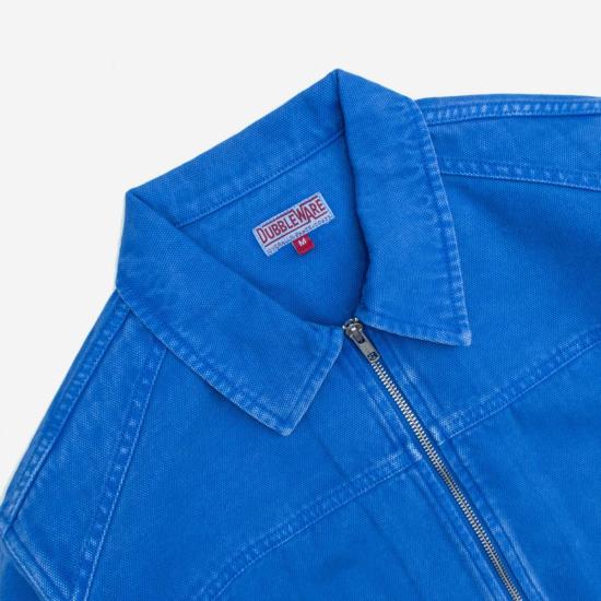  더블웨어 자켓 크롭 재킷 로얄 블루 - DUBBLEWARE