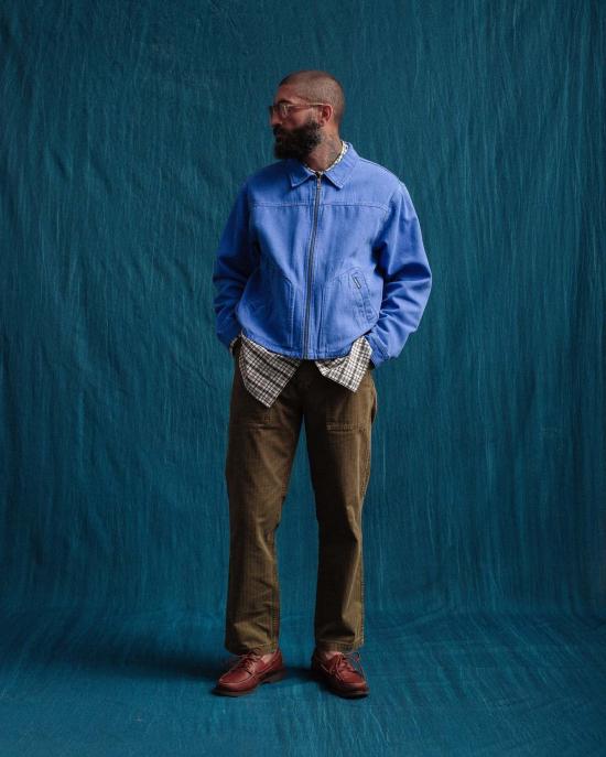  더블웨어 자켓 크롭 재킷 로얄 블루 - DUBBLEWARE