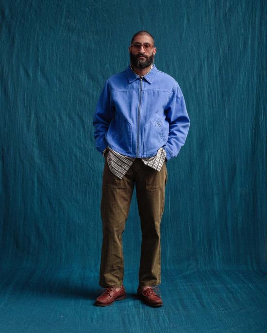  더블웨어 자켓 크롭 재킷 로얄 블루 - DUBBLEWARE