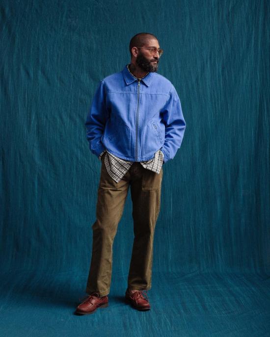  더블웨어 자켓 크롭 재킷 로얄 블루 - DUBBLEWARE