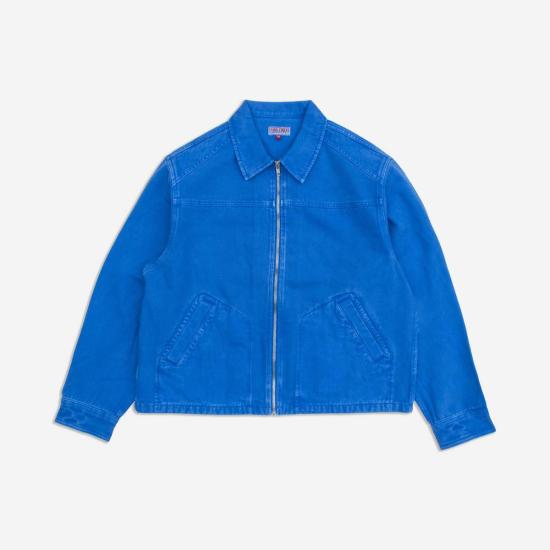  더블웨어 자켓 크롭 재킷 로얄 블루