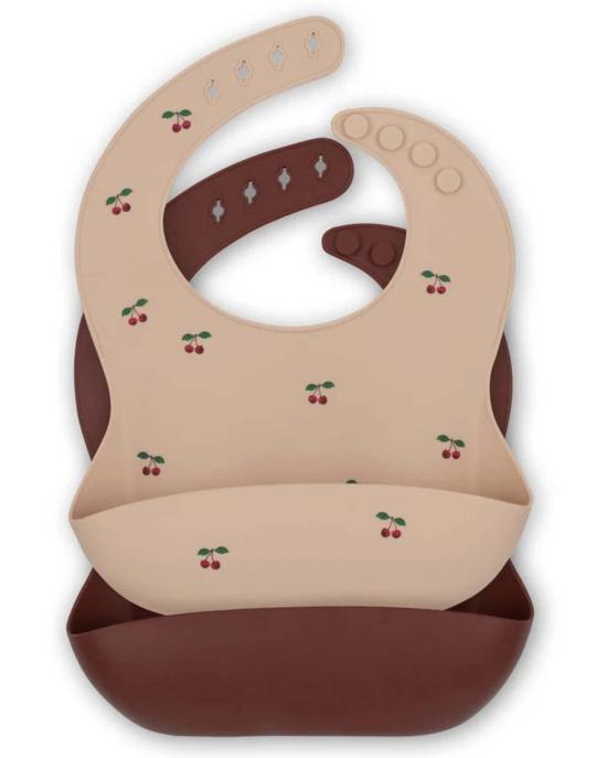  [키즈] 콩제 슬래드 라운지 웨어 Konges Slojd 2팩 실리콘 턱받이