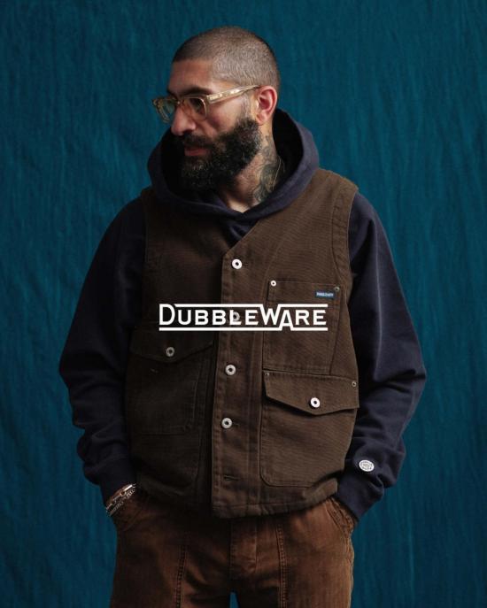  더블웨어 베스트 블랜포드 필드  올리브 - DUBBLEWARE