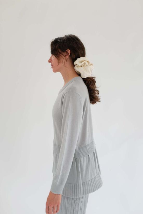  베클리나 스웨터 Beklina Merino Fattoria 풀오버 그레이 - BEKLINA
