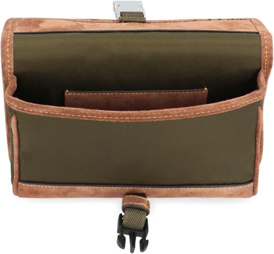 25FW 프라다 삼각로고 리나일론 스웨이드 폰 홀더 크로스백 2ZH1082HJH F041O GREEN - PRADA