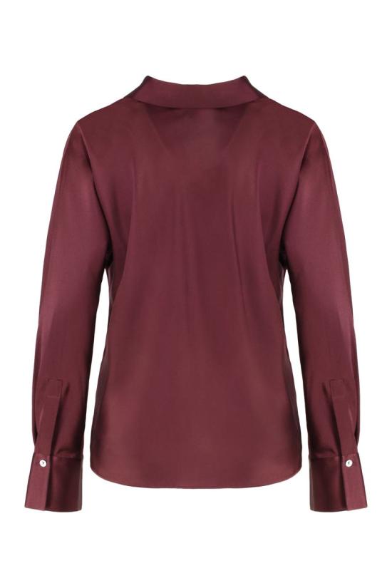 25FW 빈스 블라우스 V055413024 939BOR Red - VINCE