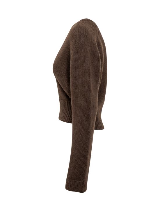 25FW 가니 스웨터 K2614869 SHAVED CHOCOLATE DOM - GANNI