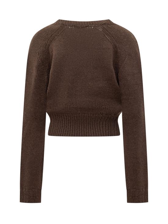 25FW 가니 스웨터 K2614869 SHAVED CHOCOLATE DOM - GANNI