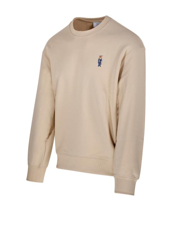 25FW 메종키츠네 드레스드 폭스 컴포트 스웨트셔츠 PM00310KM03410335 TAN BEIGE DOM - MAISON KITSUNE