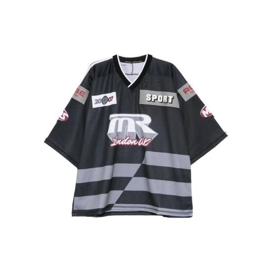 25FW 마틴로즈 반팔 티셔츠 129JT10009 BLKGR BLACK