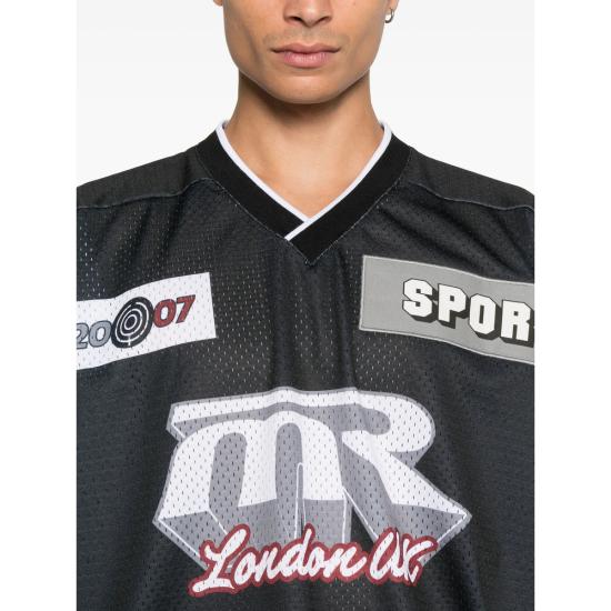 25FW 마틴로즈 반팔 티셔츠 129JT10009 BLKGR BLACK - MARTINE ROSE