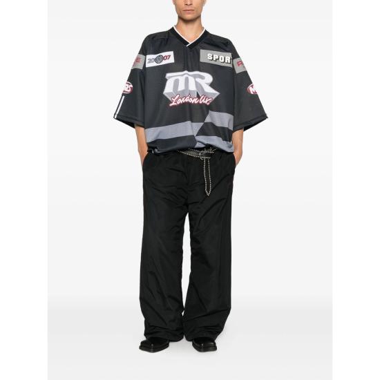 25FW 마틴로즈 반팔 티셔츠 129JT10009 BLKGR BLACK - MARTINE ROSE