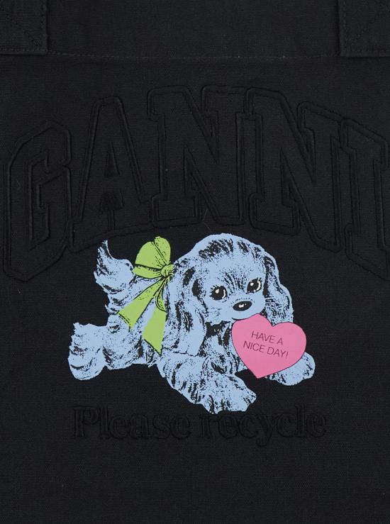 25SS 가니 토트백 A7158252 BLACK DOM - GANNI