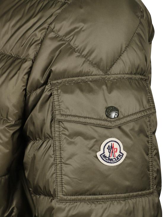 25FW 몽클레어 Najan 나잔 후드 쇼트 다운 숏패딩  K20911A00009 597YF825 Green - MONCLER