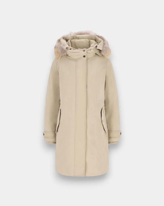 25FW 울리치 롱패딩 CFWWOU2044FRUT5092 7404 Oxford tan