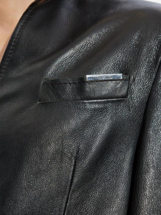 25FW 디 아티코 수트 자켓 251WCG00084LBT137AA 100 Black - THE ATTICO