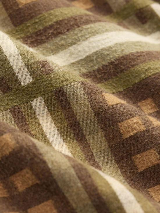 25FW 더블알엘 체크 코튼 긴팔 셔츠 782973899 001 Brown - RRL