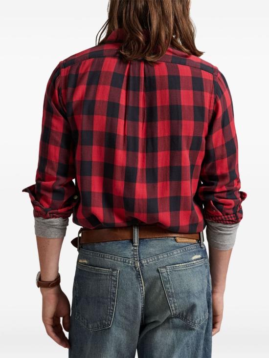 25FW 폴로 랄프로렌 셔츠 710P00517 001 Red - POLO RALPH LAUREN