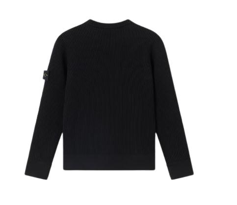 25FW [키즈] 스톤 아일랜드 니트/스웻셔츠 K2S165100010 S0C02V0029 Black - STONE ISLAND