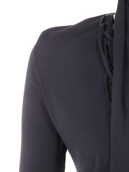 25FW 디 아티코 미디 원피스 251WCW00243VVV105AA 100 Black - THE ATTICO