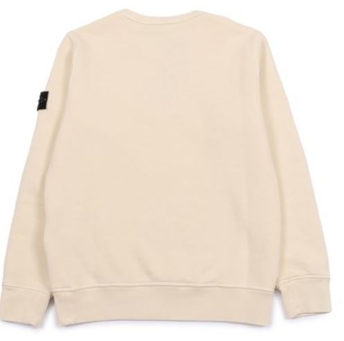 25FW [키즈] 스톤 아일랜드 니트/스웻셔츠 K2S166100019 S0045V0193 White - STONE ISLAND