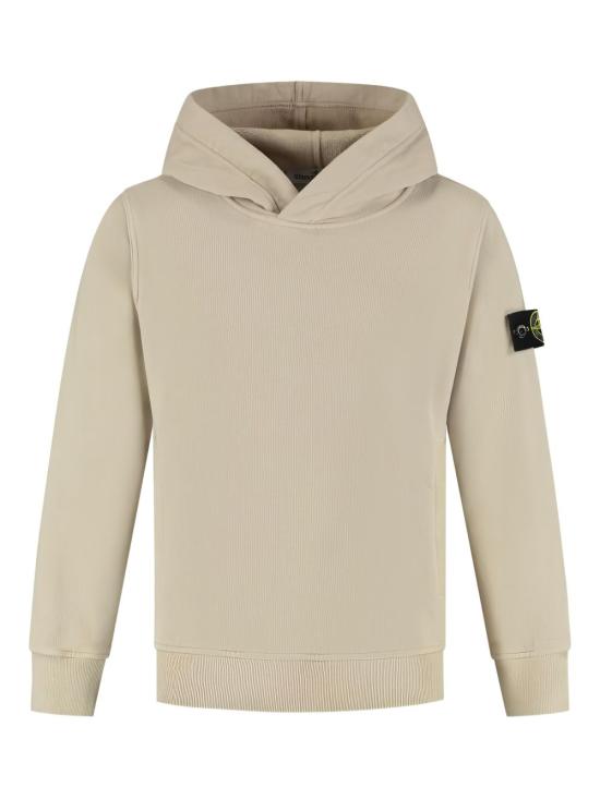 25FW [키즈] 스톤 아일랜드 니트/스웻셔츠 K2S166100004 S0A20V0095 Sand - STONE ISLAND