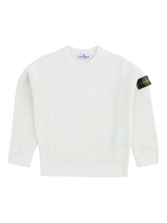 25FW [키즈] 스톤 아일랜드 니트/스웻셔츠 K2S165100010 S0C02V0099 Beige - STONE ISLAND