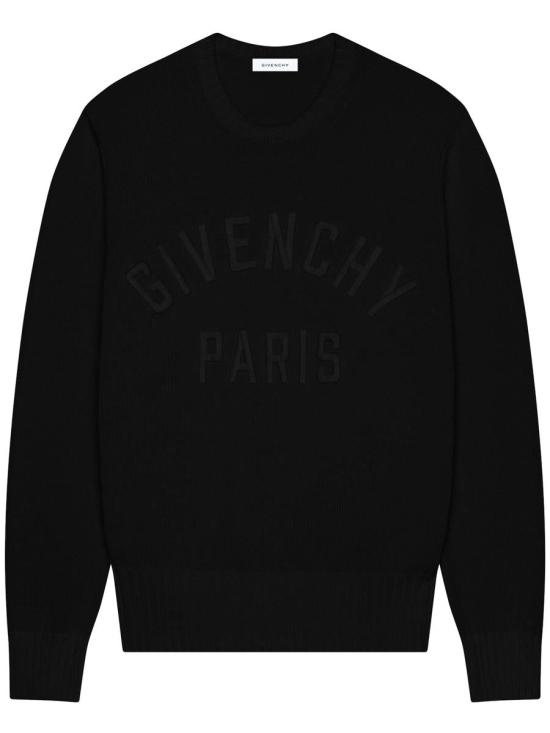 25FW 지방시 스웨터 BM90W04YNM001 BLACK DOM