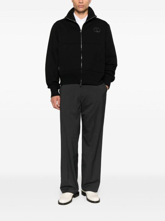 25FW 구찌 브러시드 코튼 저지 집 스웨트셔츠 851939 XJHKH1043 - GUCCI