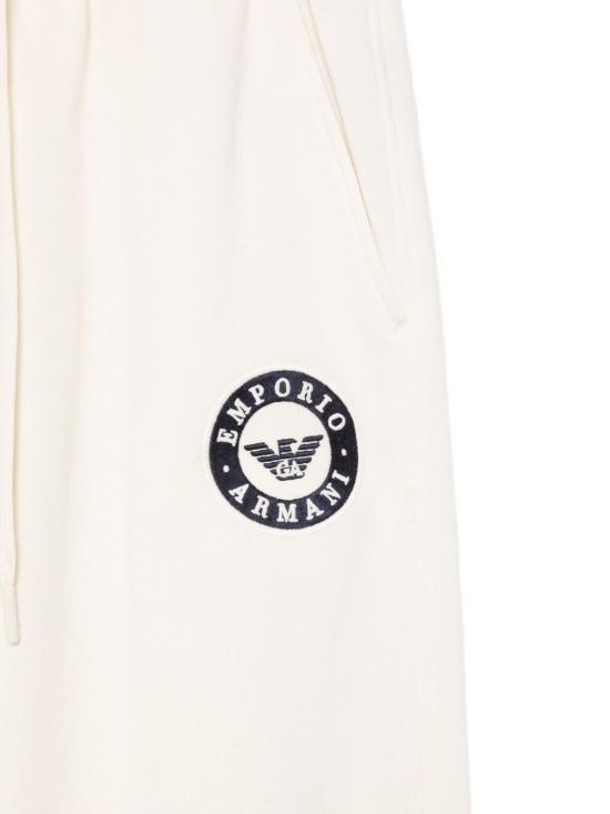 25FW 엠포리오 아르마니 트레이닝/조거 팬츠 EW001938 AF15363U1054 Ivory - EMPORIO ARMANI