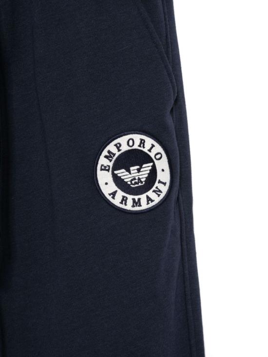 25FW 엠포리오 아르마니 트레이닝/조거 팬츠 EW001938 AF15363UB101 Blue - EMPORIO ARMANI