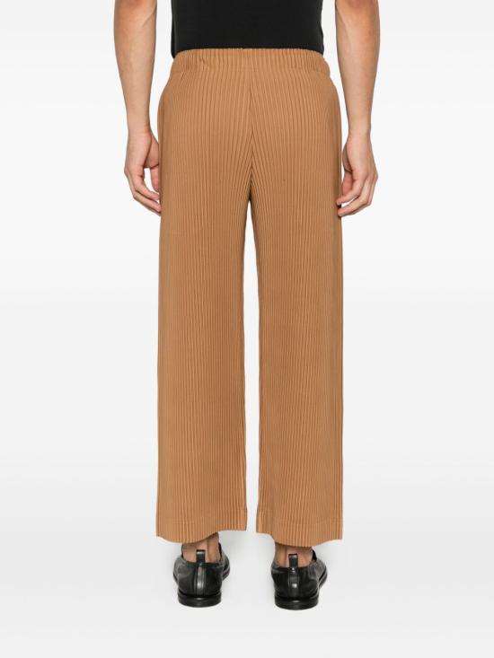 25FW 옴므 플리세 이세이 미야케 스트레이트 팬츠 HP58JF104 45 Brown - HOMME PLISSE' ISSEY MIYAKE