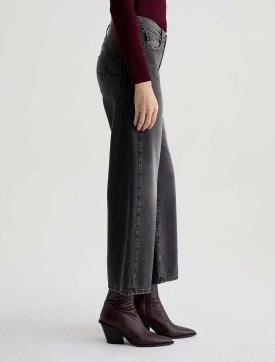  아드리아노 골드슈미드 데님 팬츠 Adriano Goldschmied Saige 와이드 레그 크롭 진 - ADRIANO GOLDSCHMIED