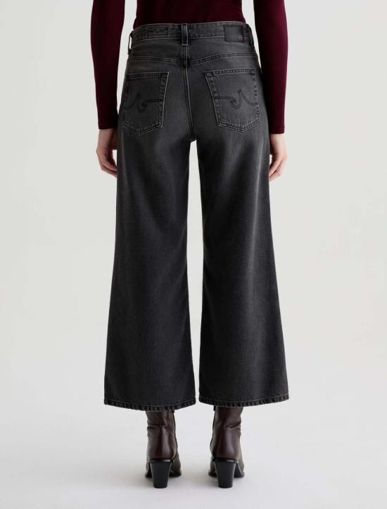  아드리아노 골드슈미드 데님 팬츠 Adriano Goldschmied Saige 와이드 레그 크롭 진 - ADRIANO GOLDSCHMIED