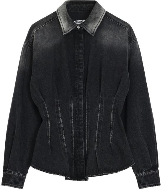 25FW 모스키노 블라우스 A020254220555 BLACK