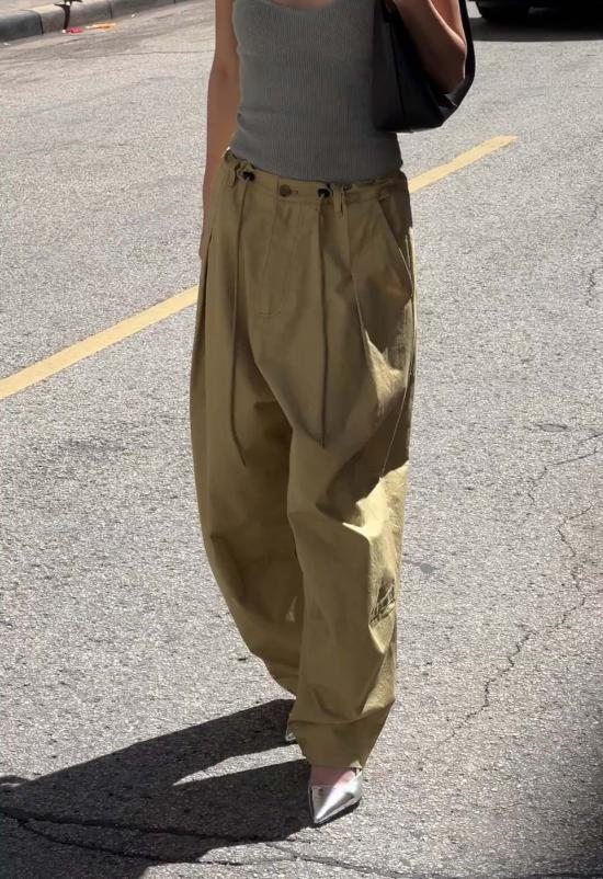  더 엔케이씨 스토어 스트레이트 팬츠 Nkc 맥스 카고스 카멜