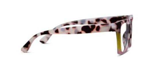  피퍼스 안경 버디 글라스 핑크 차이 컬러블록 - PEEPERS