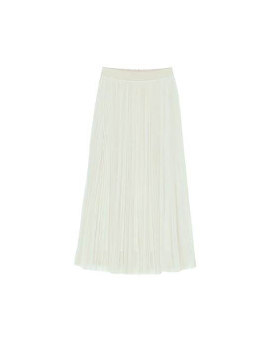  포르테포르테 롱 스커트 Forte Forte Tulle Soleil Pliss  보로탈코