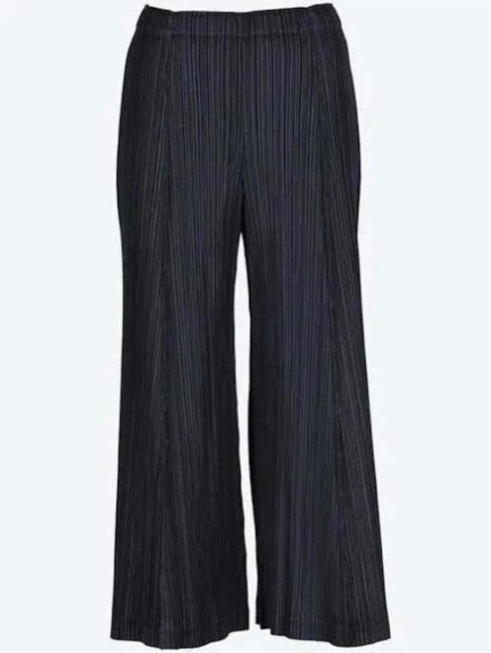  플리츠플리즈 크롭 팬츠 이세이 미야케 플리츠 플리즈 두꺼운 바닥 2개 팬츠