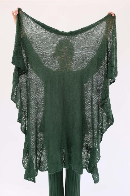  베클리나 머플러/스카프 메리노 니트 레이스 스카프 - BEKLINA