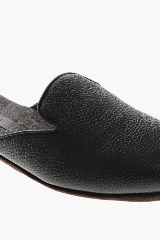  꼬르넬리아니 뮬/슬리퍼 84TM89 9820921 020 Black - CORNELIANI