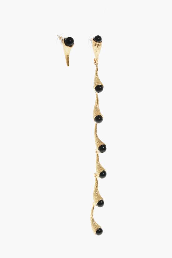  레지나표 이어링 RP E008 GOLD EMERALD Gold