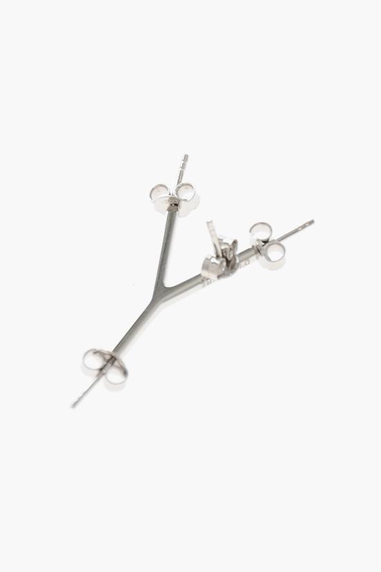  데이제르 이어링 AW21JW01 SILVER Y Silver - DHEYGERE