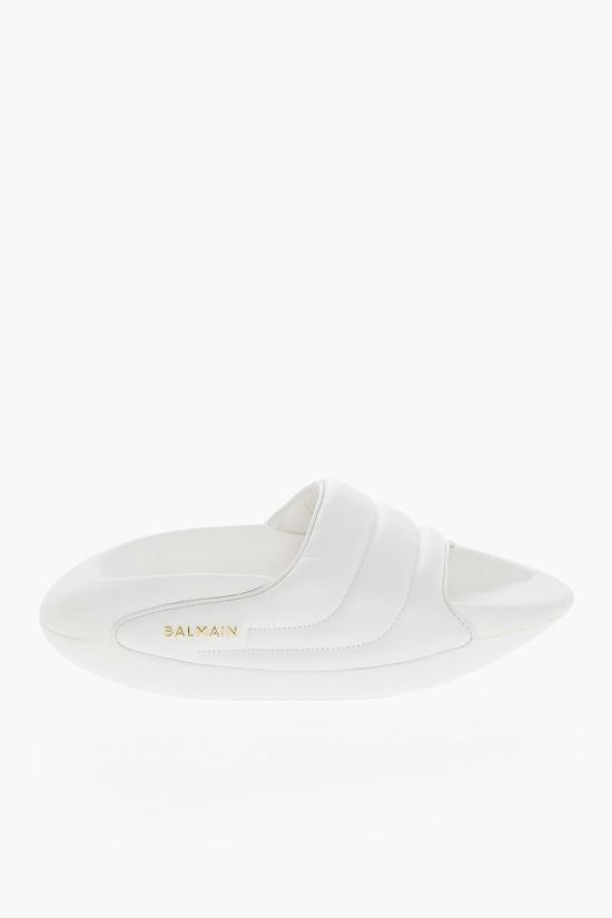  발망 뮬/슬리퍼 XM0VL299LPQP0FA White - BALMAIN