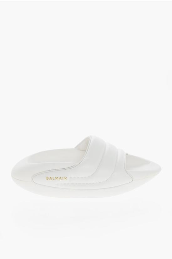  발망 뮬/슬리퍼 XM0VL299LPQP0FA White - BALMAIN