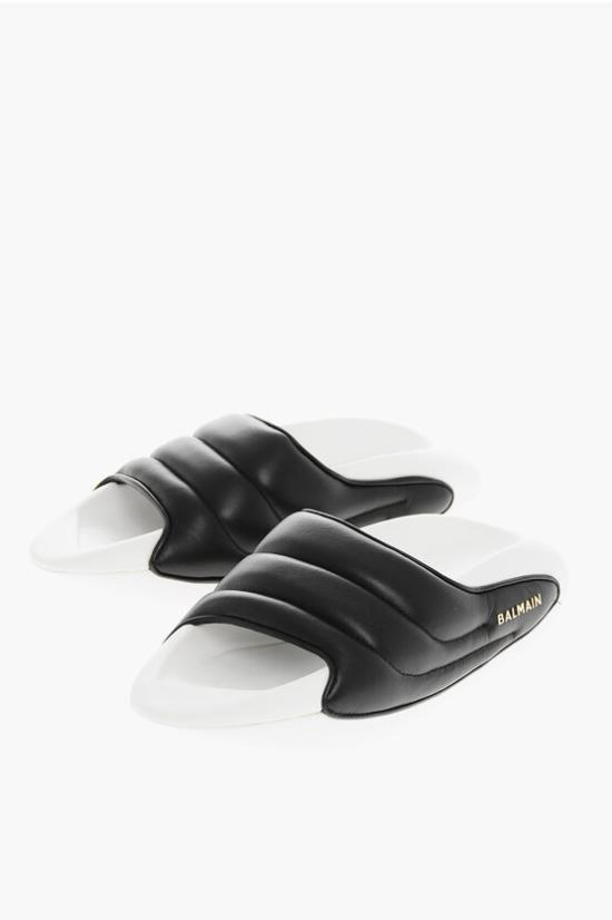  발망 뮬/슬리퍼 XM0VL299LPQPEAB Black White